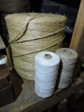Mixed Lot of Various types styles colors and brands of string rope and twine