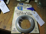 2 Packages of Heavy Duty 12-Gauge Anchor Wire / 50-Feet Per