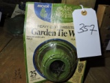 One Package of Heavy Duty Garden Tie Wire / 50-Feet / with Nails