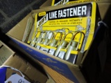 6-Piece LINE FASTENER SET by JIFFY / New in Box / 6 SETS TOTAL