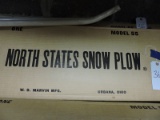 North States Snow Plow – Model 55 / Brand New Vintage Stock – in Box