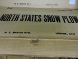 North States Snow Plow – Model 55 / 3 New but Damaged Boxes