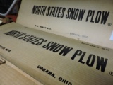 North States Snow Plow – Model 55 / 3 New but Damaged Boxes