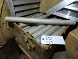 1 box of 20 ½  “ metal tubes looks like went on convayer equipment