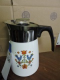 Vintage (1970's) Corning Ware Coffee Percolator / 6-Cup / NEW