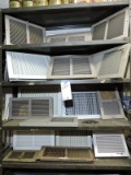 25 Various Steel HVAC Vent Covers - see photos
