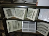 25 Various Steel HVAC Vent Covers - see photos