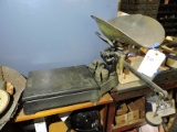 Antique DETECTO Brand Commercial Scale with Weights