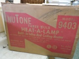 Vintage NUTONE Brand Heat-A-Lamp Ceiling Mount Infra-Red Heater - NEW