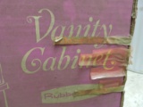 Vintage (early '70s ??) RUBBERMAID Vanity Cabinet - Appears New in Box