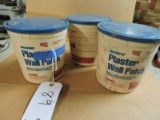 3 four lb. Containers USG brand plaster wall patch