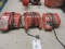 Pair of Milwaukee M12/M18 Chargers AND an M18 Charger (total of 3 items)