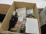 Box of Misc. Hinges - see photo