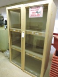 Plexiglass 2-Door Storage Cabinet -- 48