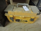 Empty Yellow Tool Box