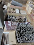 5 Boxes of Large, Medium & Small SANDING SPINDLES - New & Used - see photo