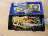 Blue Tool Box with Misc. Tools -- see photo