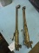 Pair of Brass Torch Heads - see photo
