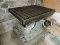 INGSBUR - Tilt Run-In Table -- Slotted Rotating Machine Shop / Welding Table