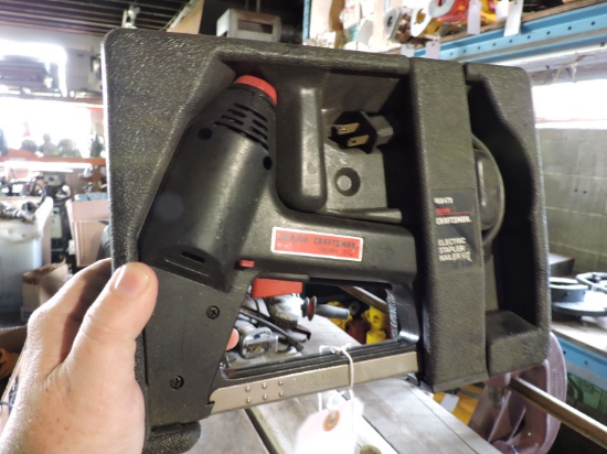 CRAFTSMAN 110V Power Stapler - with Protective Case - 193.684710