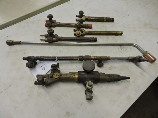 Lot of 3 Torches and 4 Mixing Valves -- See Photos