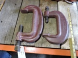 Pair of HD Service Clamps - CC6 VULCAN and #8 Billings -- See Photos