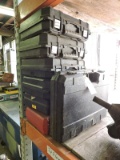 Seven (7) EMPTY Plastic Tool Cases - Mostly DeWalt