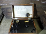 Antique LEEDS & NORTHRUP Potentiometer Indicator / Resistance Indicator