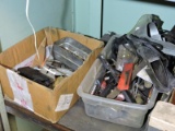 Contents of Shelf: Shop Tools, Auger Bits, and Misc. Items -- see photos