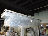 Diamond Plate Truck Tool Box (for a 5-foot wide bed) 16.5