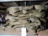 20-Foot 3-Loop Cargo Sling / Strap -- Vintage Military Surplus - NEW - LOT OF 5