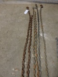 Chain Lengths: 4 Chains / Hooks on One End, all over 8'