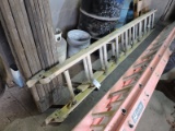 WERNER 18-Foot Fiberglass Extension Ladder