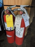 Pair of Large Fire Extinguishers
