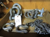 Lot of 7 Various Size Shackles
