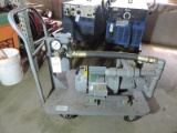 Hydraulic Filtering Unit - Mounted on Heavy Duty Rolling Cart