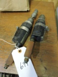Pair of Pneumatic Straight-Handle High-Speed Drills - one is 3/4