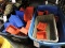 2 Containers of Parts Storage Bins