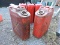 Pair of 'Jerry Cans' / Metal Fuel Cans