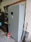 Industrial Steel Cabinet with 3 Shelves, Includes Contents