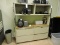 Pair of Steel Office Credenzas - One Short, One Tall
