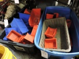 2 Containers of Parts Storage Bins