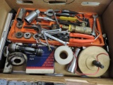 Variety of Small hand Tools and Threading Dies
