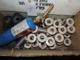 Approximately 30 Spools of Solder and a Torch