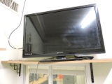 EMERSON Flat Screen TV with Remote and Lamp (no shade)
