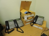 Lot of 6 NEC Brand Office Telephones - DSX 22B / Some New, Some Used