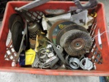 Lot of Various Wire Wheels and Sanding Wheels For Power Sanding, and Buffing Equipment