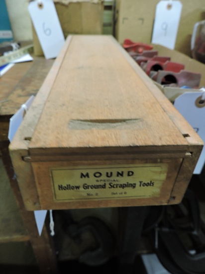 MOUNT Special Ground Scraping Tools / De-Burring Tools / Vintage - NEW in Box