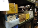 Shelf of: U-Bolts and Wire Staples - Many Boxes