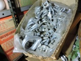 3 Shelves of Mall Clips & Various Cabling / Guide Wire Hardware